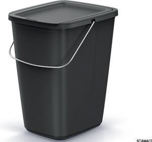 Prosperplast Odpadkový koš COMPACTO FLAS 12 L černý
