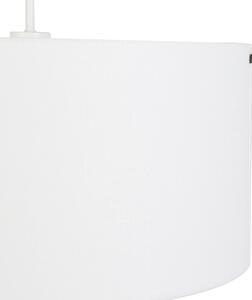 Moderní závěsná lampa bílá s bílým odstínem 50 cm - Combi 1