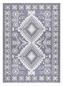Kusový koberec Sion Sisal Aztec 3007 blue/pink/ecru – na ven i na doma 80x150 cm