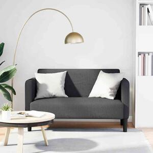 VidaXL Loveseat Sofa 109 cm manšestrová tkanina [4100522] Barva: Tmavě šedá