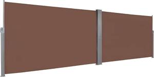 VidaXL Zatahovací boční markýza / zástěna 160 x 600 cm [42178] Barva: Hnědá