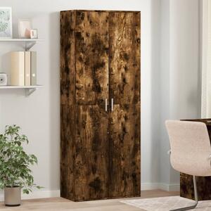 Skříň highboard kouřový dub 70 x 35 x 180 cm kompozitní dřevo 3276662