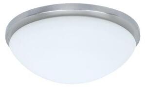 PERI stropní svítidlo 1x E27 60W bez zdroje 23cm IP20, saténový nikl