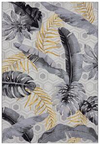 Kusový koberec Flair 105612 Gold Leaves Multicolored – na ven i na doma 240x340 cm