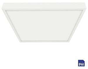LENYS koupelnové přisazené svítidlo LED 24W 2040lm 4000K 27cm hranaté IP44, bílé