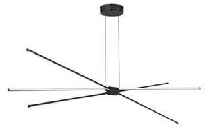 Jax závěsné svítidlo LED 33W 1600lm 3000K 132cm IP20, černé