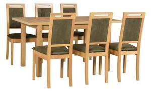 Drewmix jídelní židle ROMA 15 + dřevo: wenge, látka: látka s doplatkem