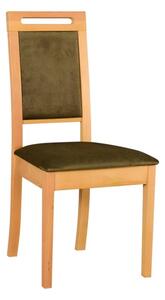 Drewmix jídelní židle ROMA 15 + dřevo: grafit, látka: látka s doplatkem