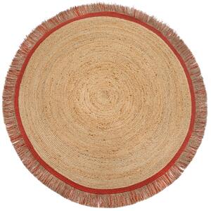 Kusový koberec Kahana Terracotta kruh Kruh Ø 180 cm