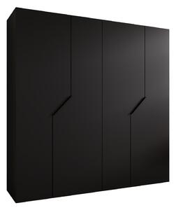 Šatní skříň Alaris 1 200 (černá). Akce -20%