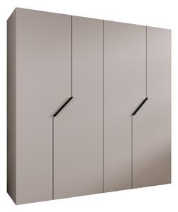 Šatní skříň Alaris 1 200 (kašmír + černá)