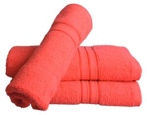 Aaryans Froté ručník Stella červený , 50x100 cm