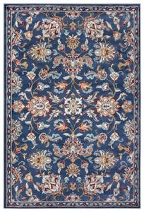 Kusový koberec Luxor 105634 Caracci Blue Multicolor 80x240 cm
