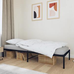 VidaXL Kovový rám postele 80 x 200 cm [350837] Barva: Černá