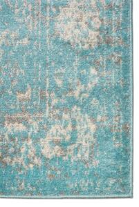 Makro Abra Kusový koberec ALESTA H182A světle modrý Rozměr: 60x200 cm