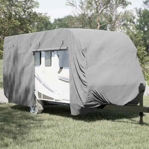VidaXL Krycí plachta na karavan šedá 550x250x220 cm netkaná textilie [4015866]