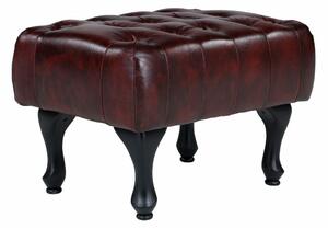 Woodkings Taburet Chesterfield Wolverhampton, bez nohou