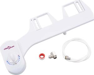 VidaXL Přídavný bidet na toaletní sedátko s jednou tryskou [145290]