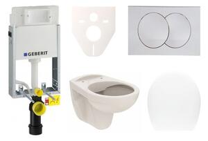 Cenově zvýhodněný závěsný WC set Geberit k zazdění + WC Ceramia S-Line SIKOGE1U7