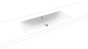 Zápustné umyvadlo Kaldewei Silenio 3048 93,4x39,1 cm alpská bílá bez otvoru pro baterii 906106003001