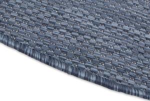 Breno Kusový koberec RELAX kruh 4311 Blue, Modrá, 160 x 160 cm