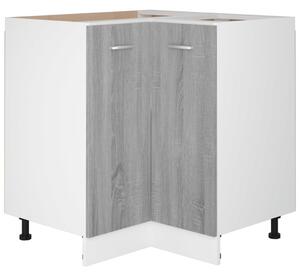 Kuchyňská skříňka šedá sonoma 75,5x75,5x81,5cm kompozitní dřevo
