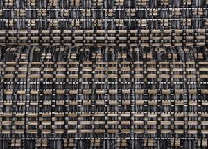 Breno Kusový koberec ZAGORA 4513 Black, Černá, Vícebarevné, 120 x 170 cm