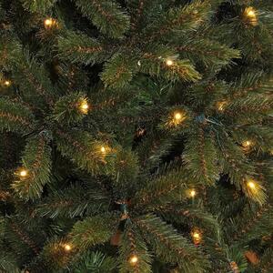 Vánoční stromek Triumph Tree s integrovaným osvětlením / 184 LED / jedle / 185 cm / PVC/PE / zelená
