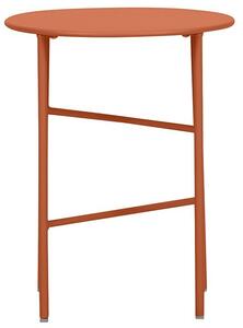 Zahradní odkládací stolek Envy Pesetos / 70 x 40 cm / ocel / oranžová
