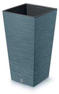 PROSPERPLAST Květináč - FURU SQUARE Rozměr: 20x20 cm, Barva: beton