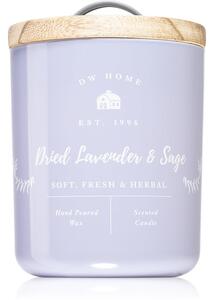 DW Home Farmhouse Dried Lavender & Sage vonná svíčka 241 g