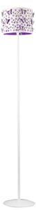 ONLI - Stojací lampa TITILLA 1xE27/22W/230V fialová/bílá