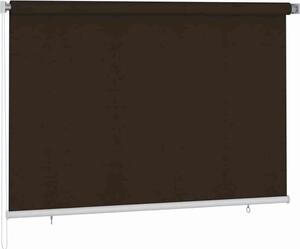 VidaXL Venkovní roletová žaluzie 90 % blokování UV 220 x 140 cm [43488] Barva: Hnědá