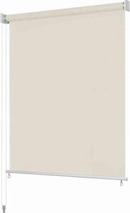 VidaXL Venkovní roletová žaluzie 90 % blokování UV 100 x 140 cm [43438] Barva: krémová