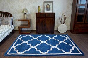 Balta Kusový koberec SKETCH - F30 modrý Rozměr: 120x170 cm