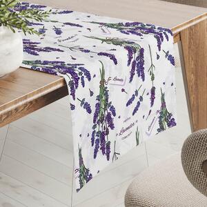 Biante Dekorační běhoun na stůl PML-084 Lavender 20x120 cm
