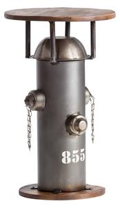 Woodkings Industriální odkládací stolek Hydrant 855
