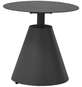 Antracitový hliníkový zahradní odkládací stolek No.113 Mindo 50 cm
