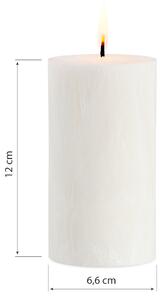 Válcová svíčka z palmového vosku 6,6x12 cm