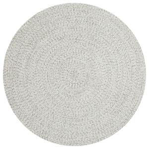 Kusový koberec Braided 105553 Light Melange kruh – na ven i na doma Kruh Ø 200 cm