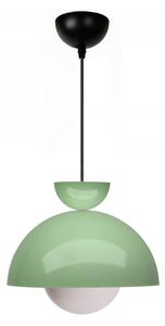 Zelené závěsné svítidlo s kovovým stínidlem ø 25 cm Arta – Opviq lights