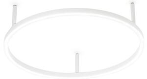 IDEAL LUX Ideal Lux LED stropní svítidlo Oracle Slim Ø 50 cm bílé 3 000 K, Bílá / opál, Obývací pokoj / jídelna, Hliník, Moderní
