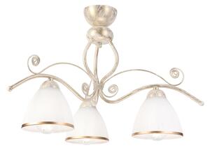 Brilagi - LED Přisazený lustr ANTICO 3xE27/60W/230V 3000K bílá patina