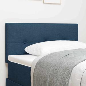 VidaXL Výškově nastavitelné čelo postele s čelo 100 cm textil [42007143] Barva: Modrá