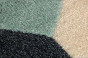 JUTEX Kusový koberec Novara 18241 351 béžová tyrkysová BARVA: Vícebarevné, ROZMĚR: 80x150 cm