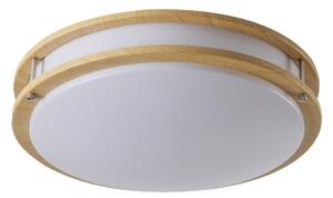 Brilagi - Stropní svítidlo ELARO 4xE27/40W/230V pr. 41 cm dekor dřeva
