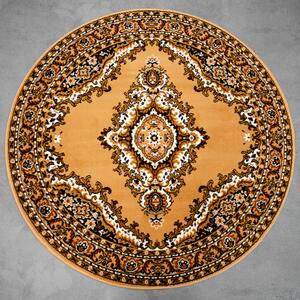 Kusový koberec TEHERAN T-102 beige kruh Kruh Ø 160 cm