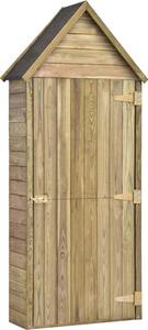 VidaXL Zahradní kůlna na nářadí 69,5x32x178 cm impregnovaná borovice [46358]