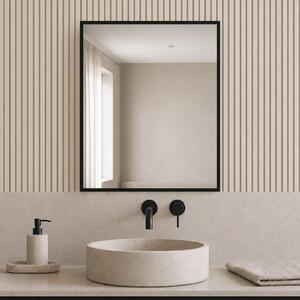 Baltica Design Aluma zrcadlo 40x60 cm obdélníkový černá 5904107933436
