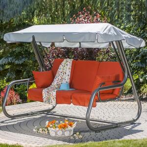 Zahradní houpačka Venezia s moskytiérou D001-04PB PATIO + 2 polštářky GRATIS 461141